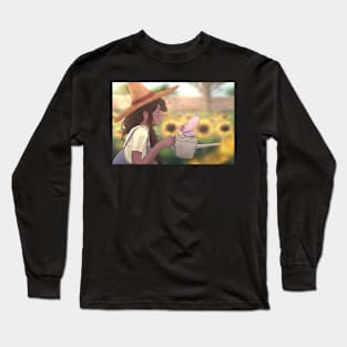 Sunflower Garden Long Sleeve T-Shirt